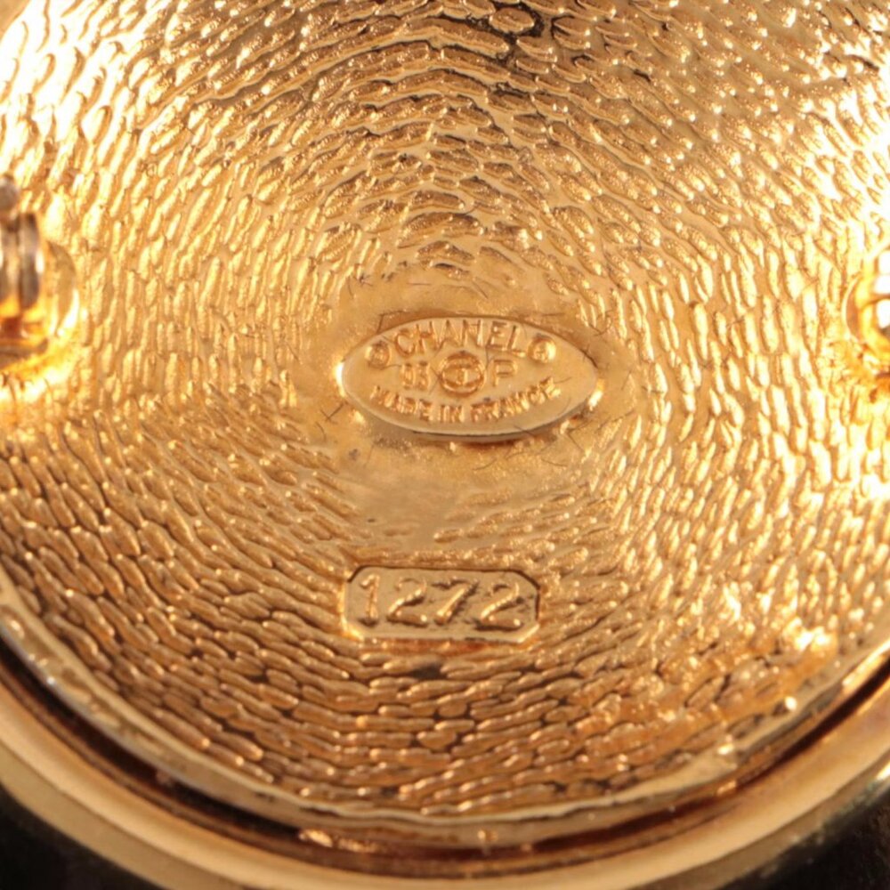 SOLD - Chanel Vintage Mirror CC Brooch Pin - Picture 3 of 6